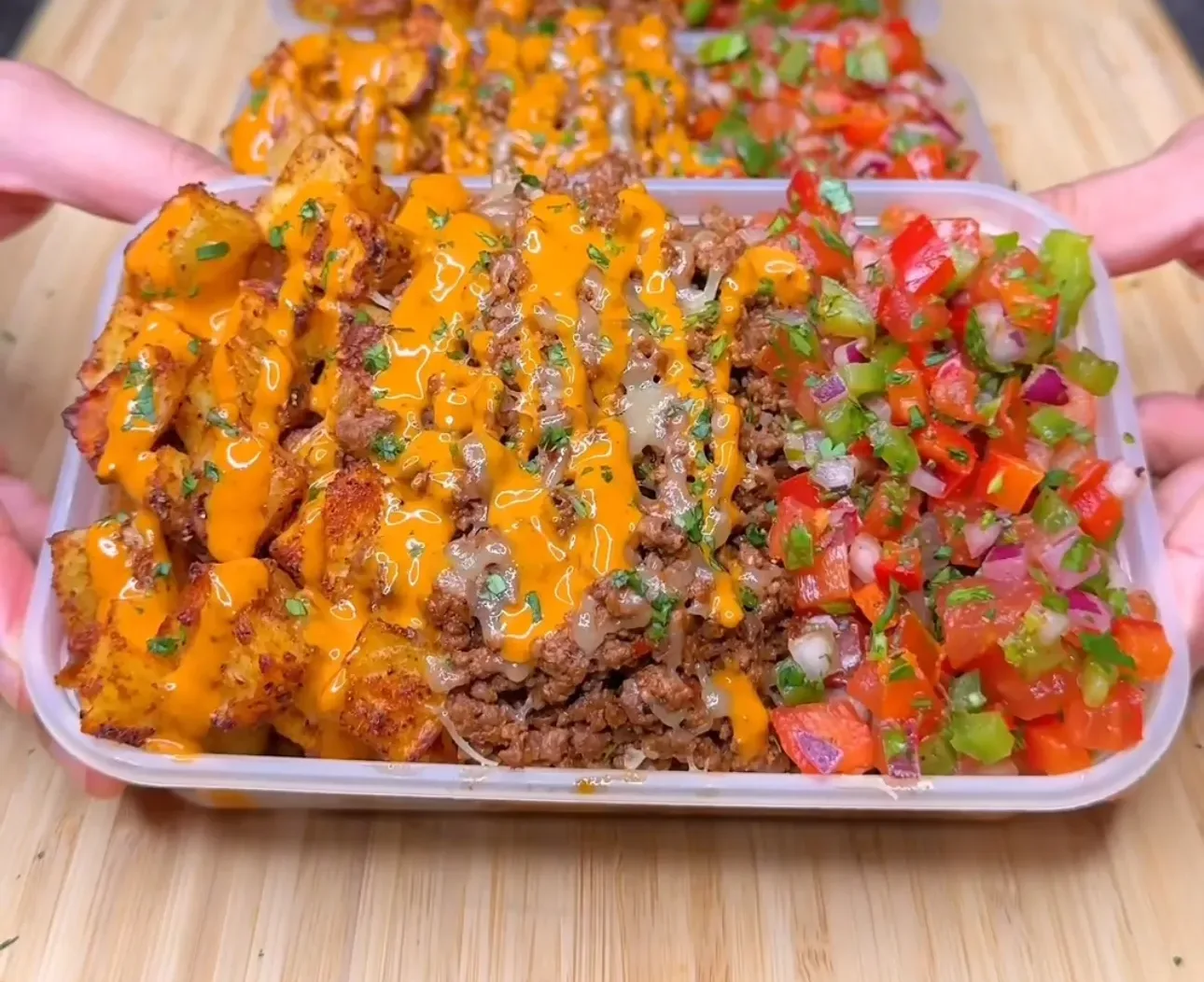 cheesy-beef-taco-potato-bowls