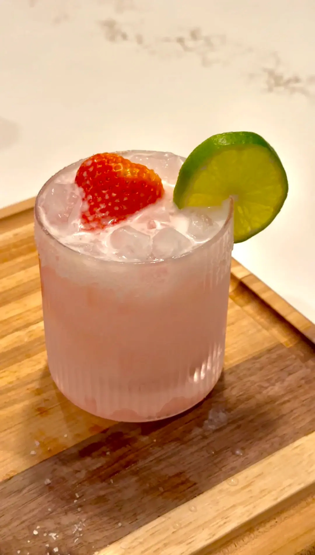 strawberry-coconut-margarita