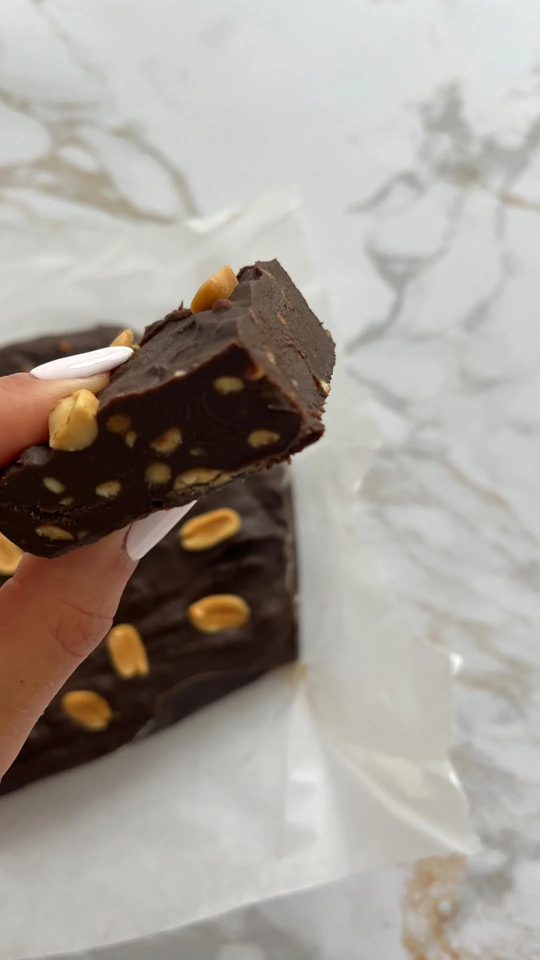 fudge-au-chocolat-et-cacahuetes