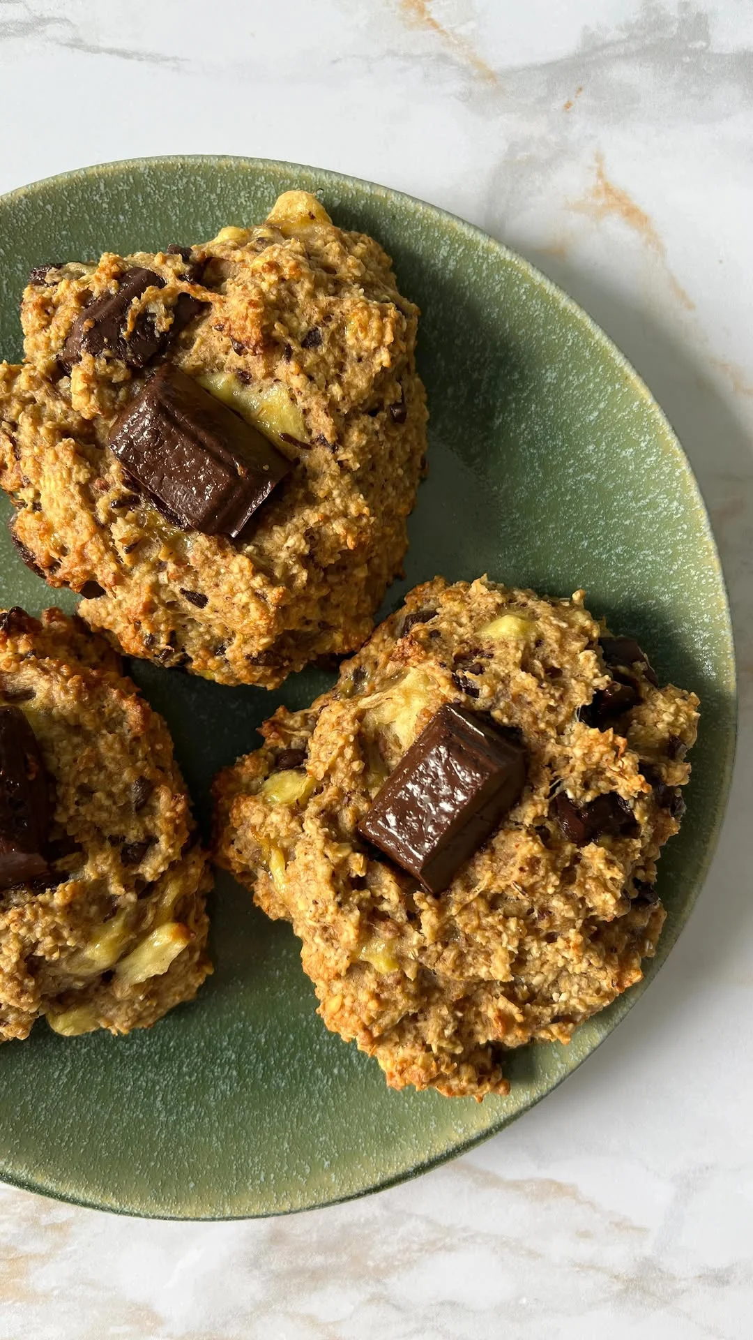 cookies-sains-aux-flocons-d'avoine-et-a-la-banane