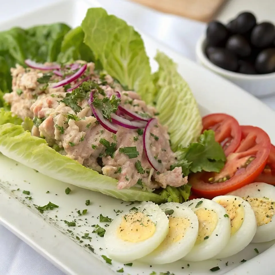 tuna-salad-lettuce-wraps