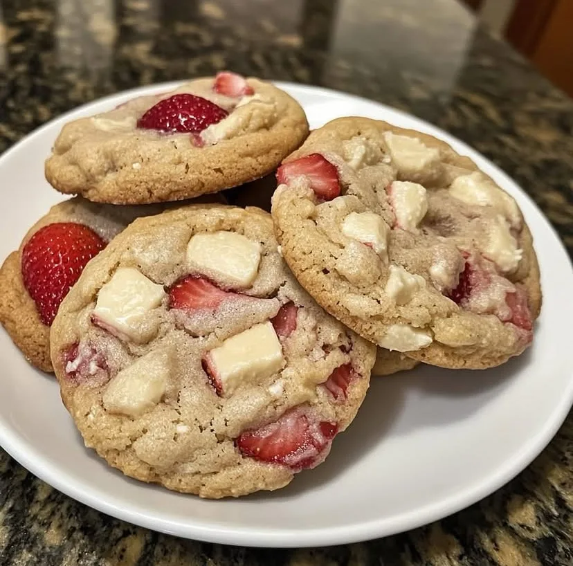 strawberry-cheesecake-cookies