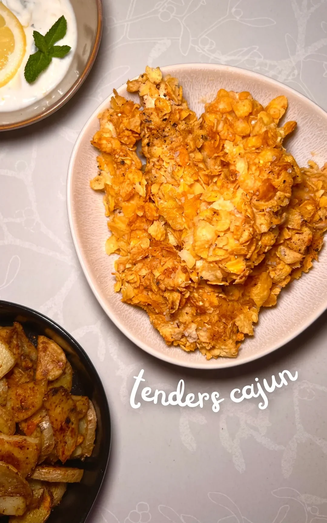 tenders-cajun-and-potatoes