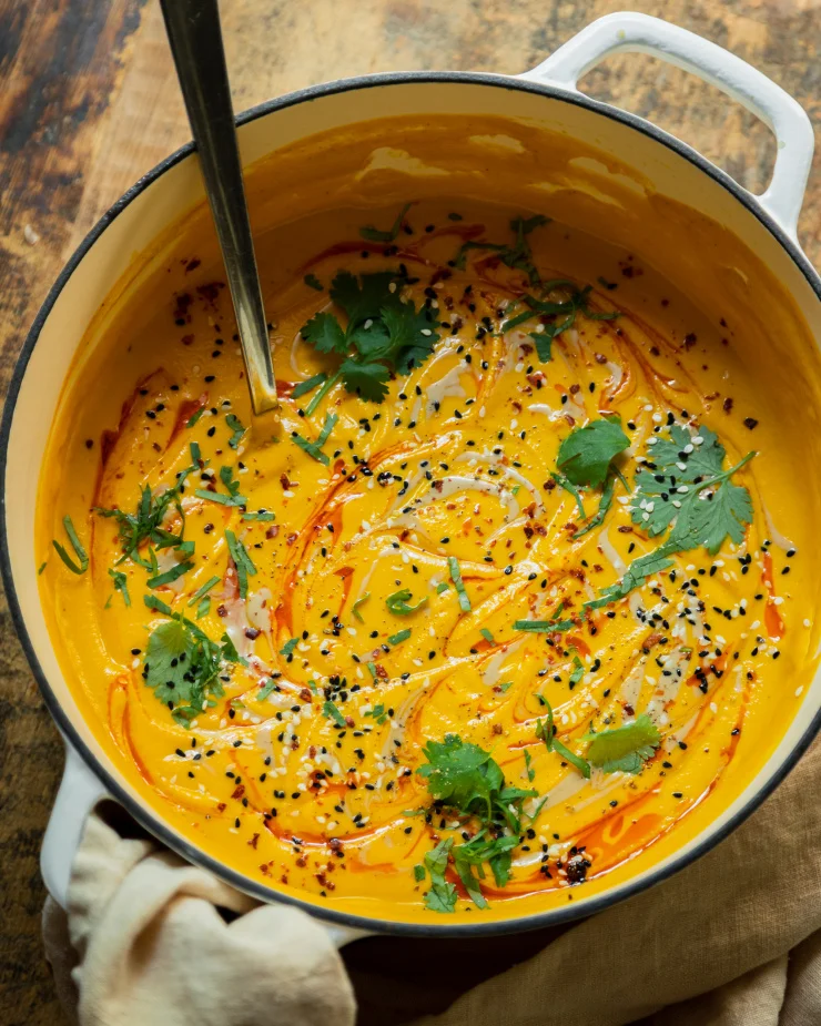 spicy-sesame-carrot-soup-with-red-lentils