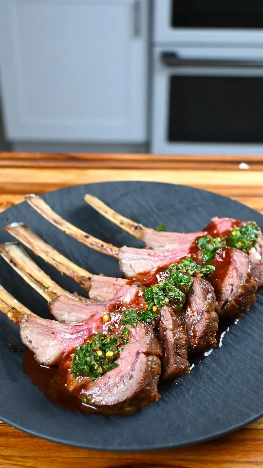 rack-of-lamb-with-red-wine-glaze-and-chimichurri