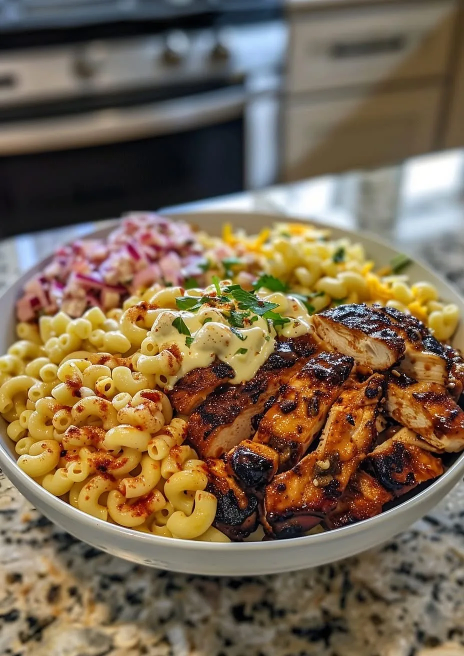 grilled-bbq-chicken-and-creamy-macaroni-salad-2