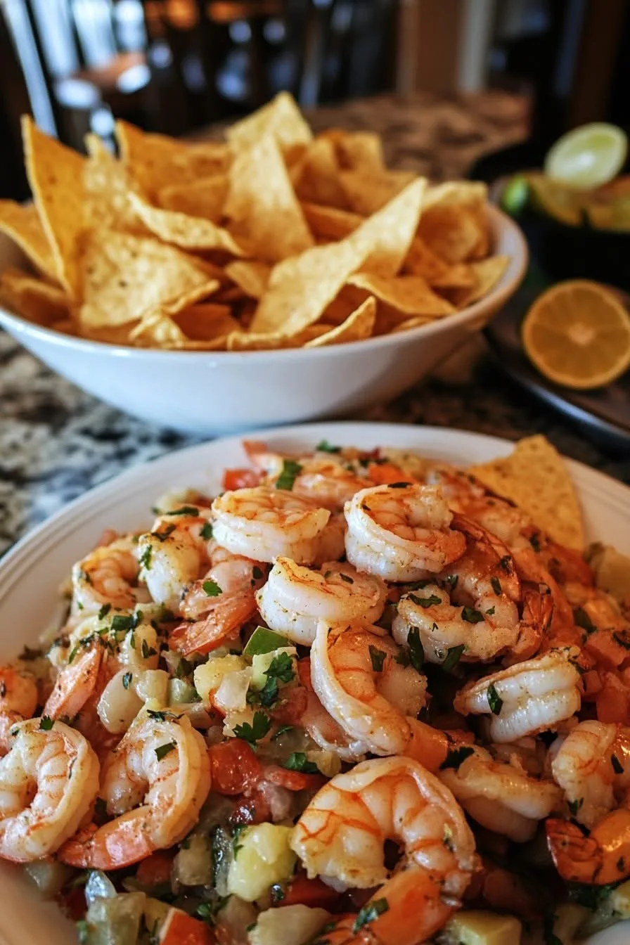 coconut-lime-shrimp-ceviche-with-tortilla-chips