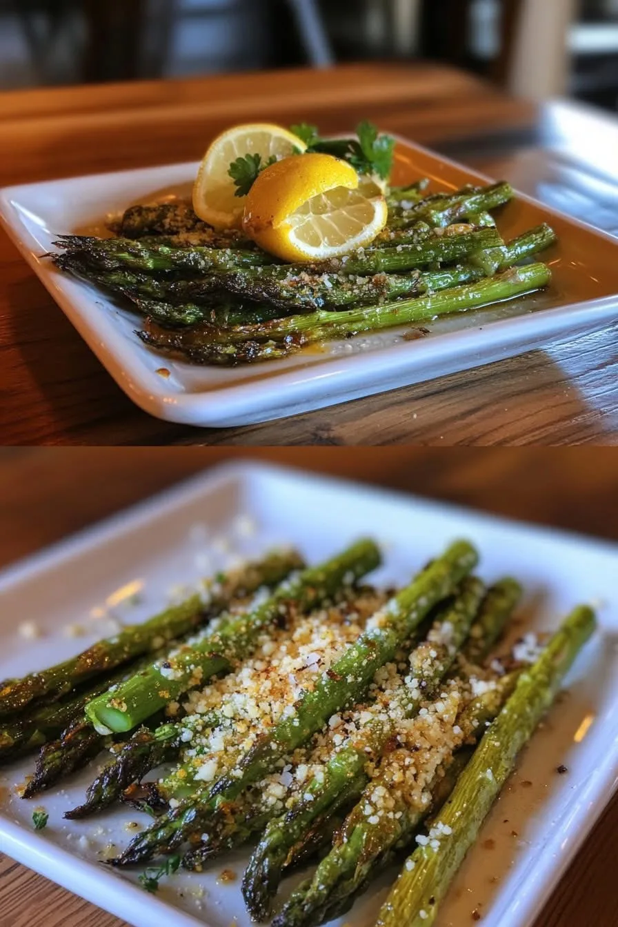 lemon-garlic-roasted-asparagus-with-parmesan