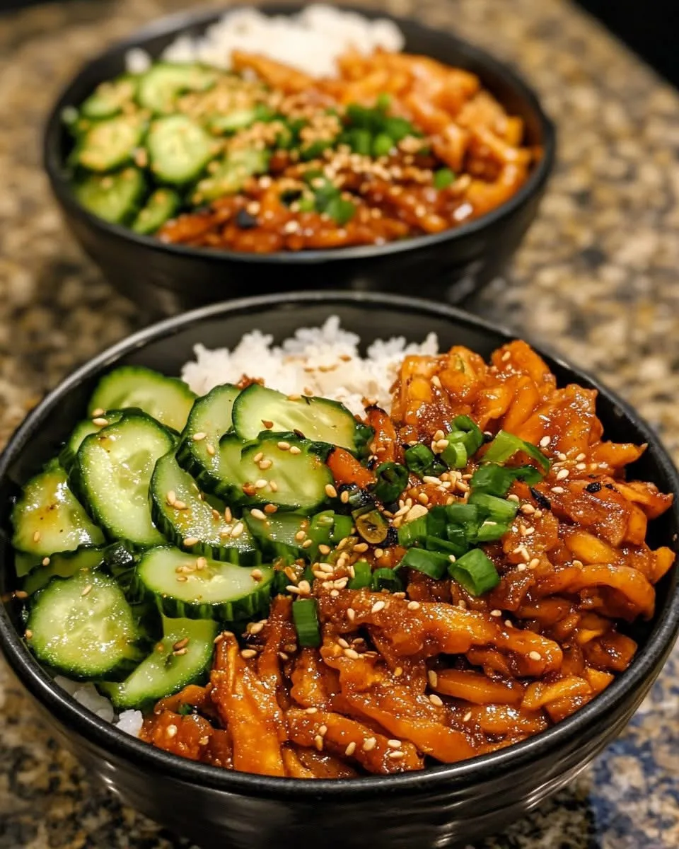 bulgogi-jackfruit-bowls-with-spicy-cucumbers