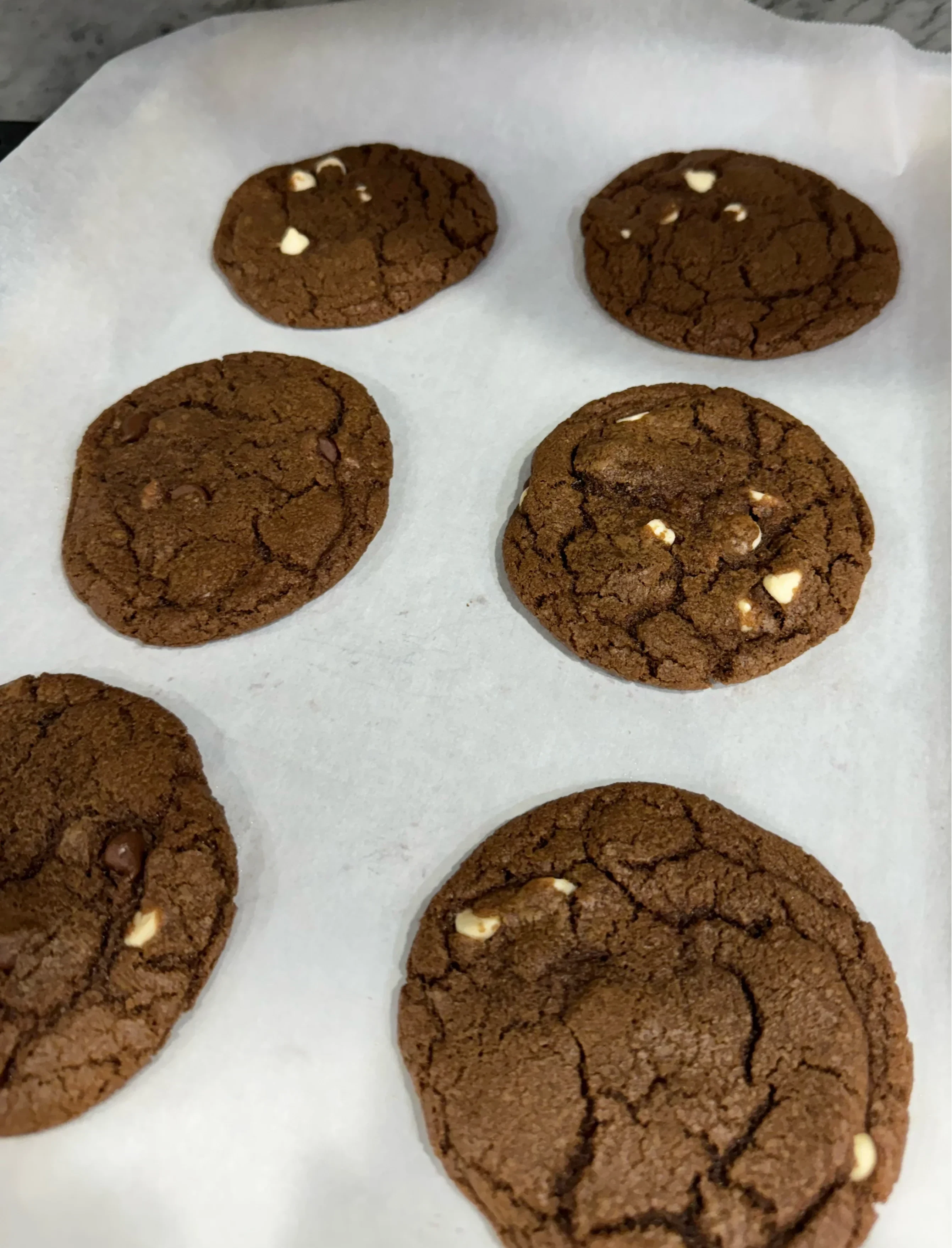 double-chocolate-chip-cookies