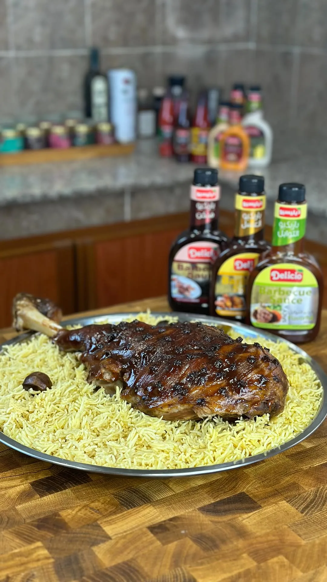 lamb-with-spicy-barbecue-sauce