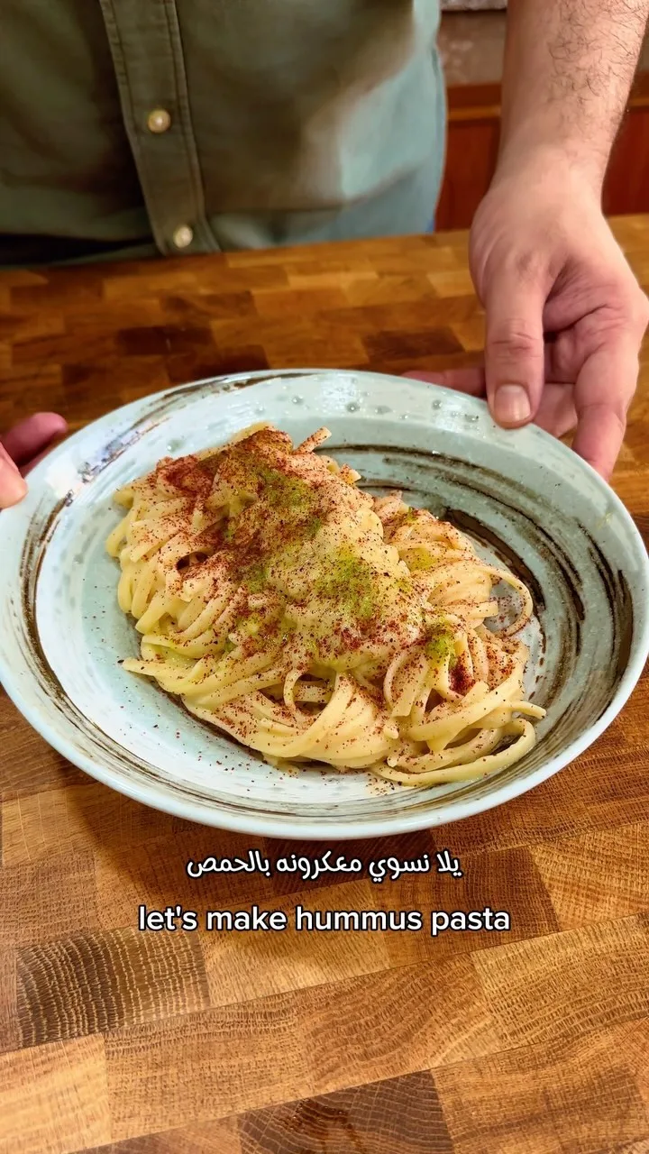 hummus-pasta