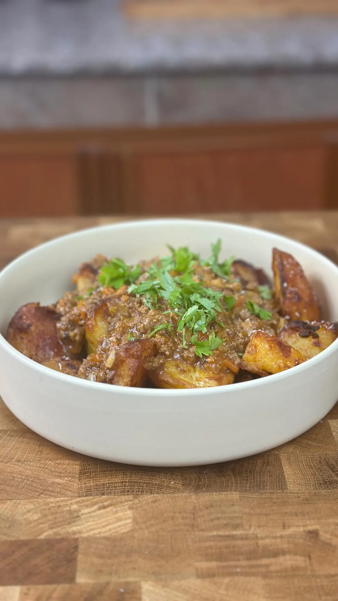 shepherd's-pie-filling-and-roast-potatoes