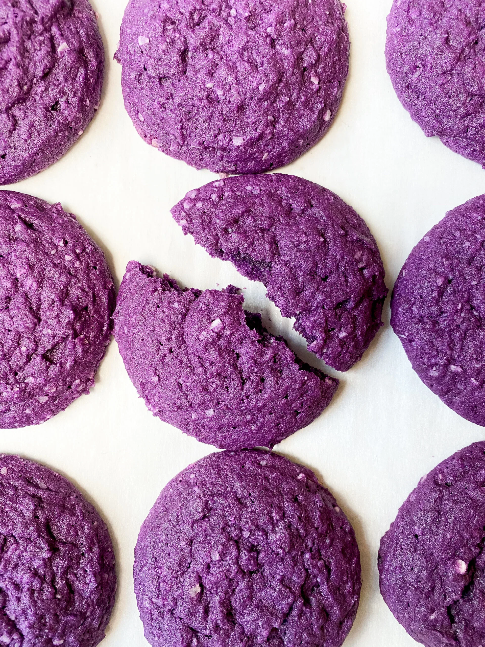ube-coconut-cookies
