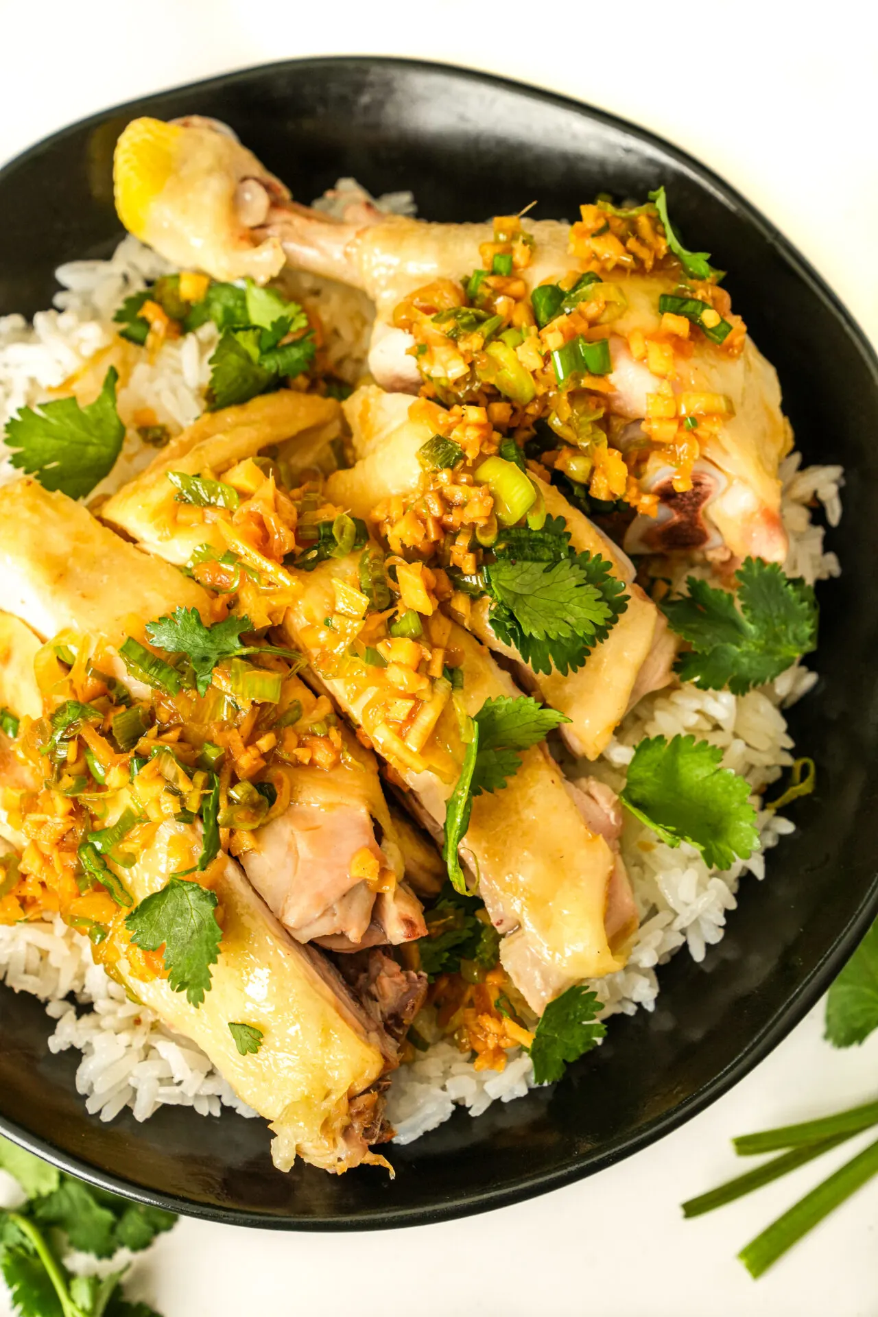 sliced-poached-chicken-with-ginger-scallion-sauce