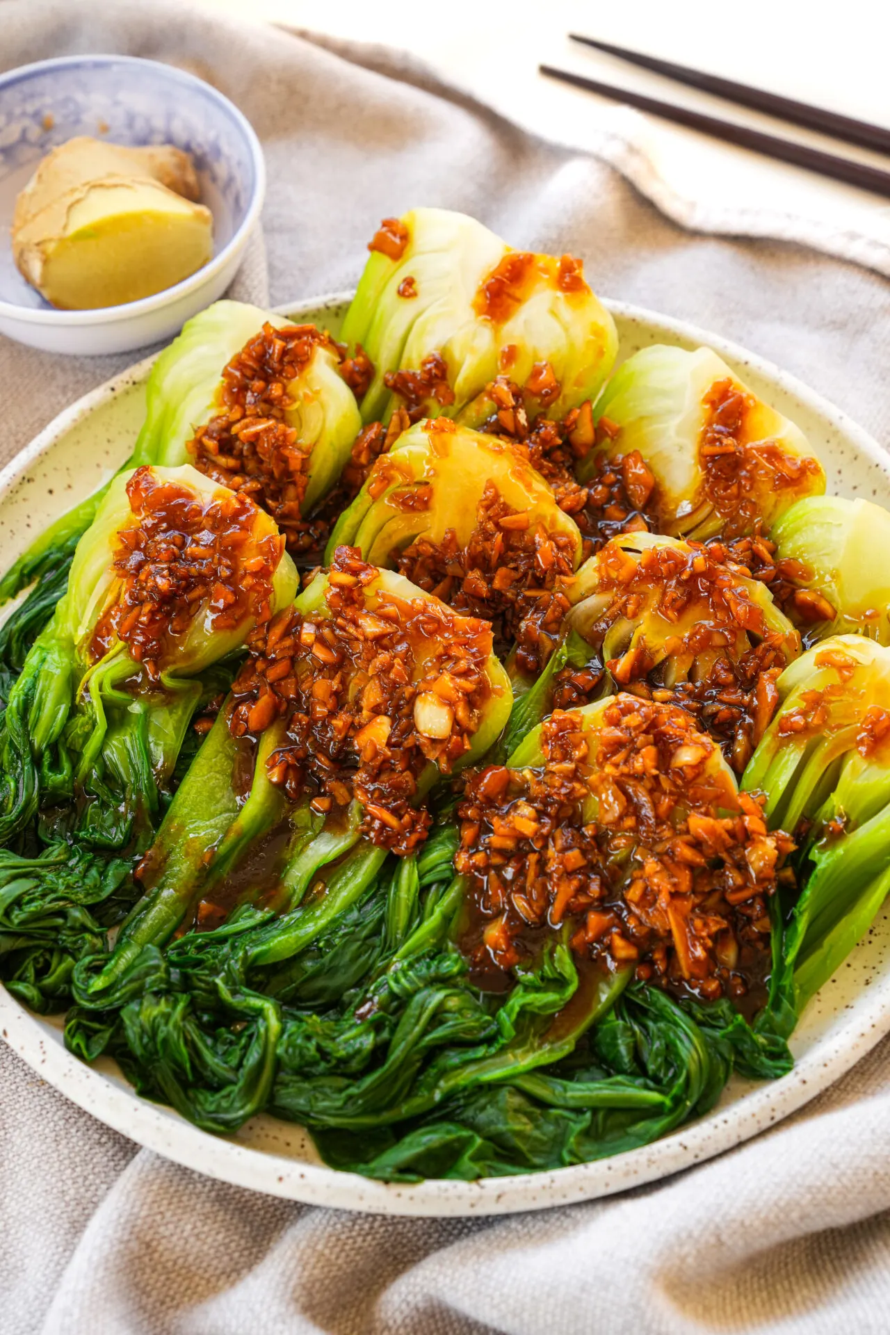 10-minute-ginger-garlic-bok-choy