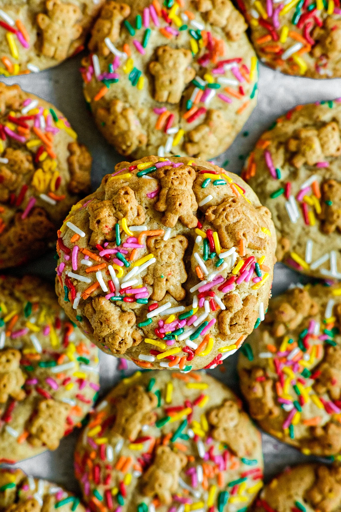 teddy-graham-funfetti-stuffed-cookie-butter-cookies