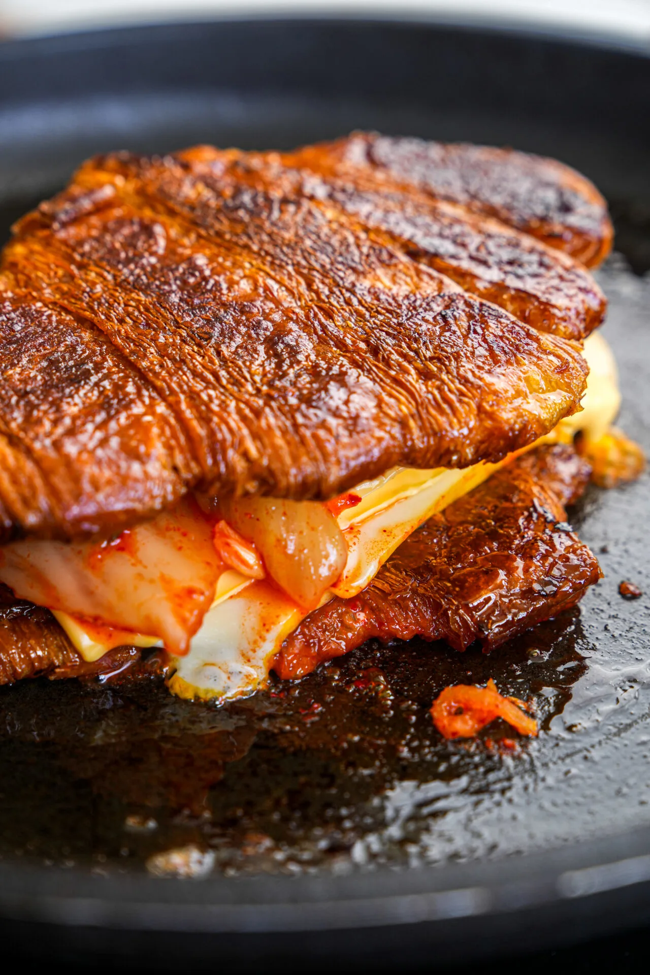 kimchi-grilled-cheese-croissant-sandwich
