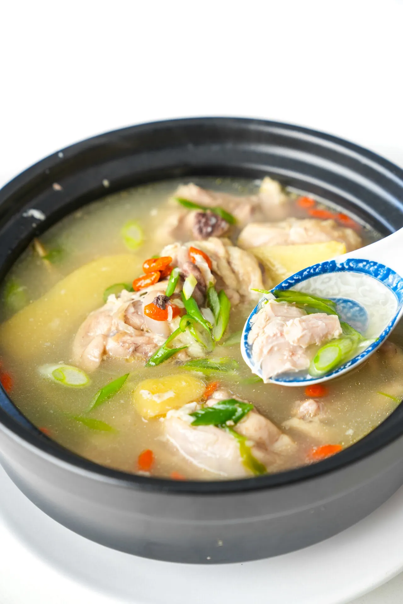 garlic-ginger-chicken-soup