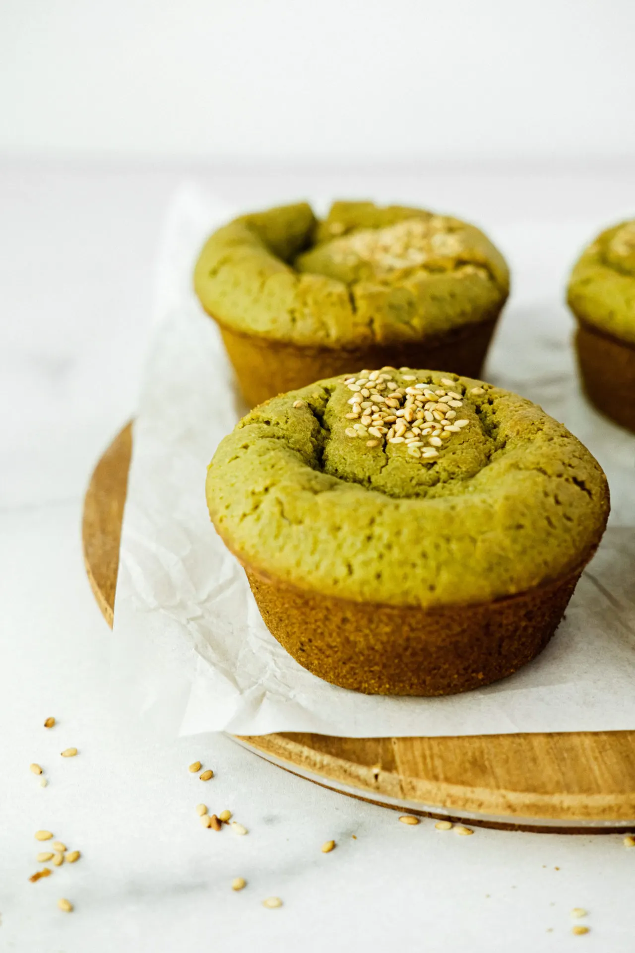 matcha-mochi-muffins-(gluten-free)