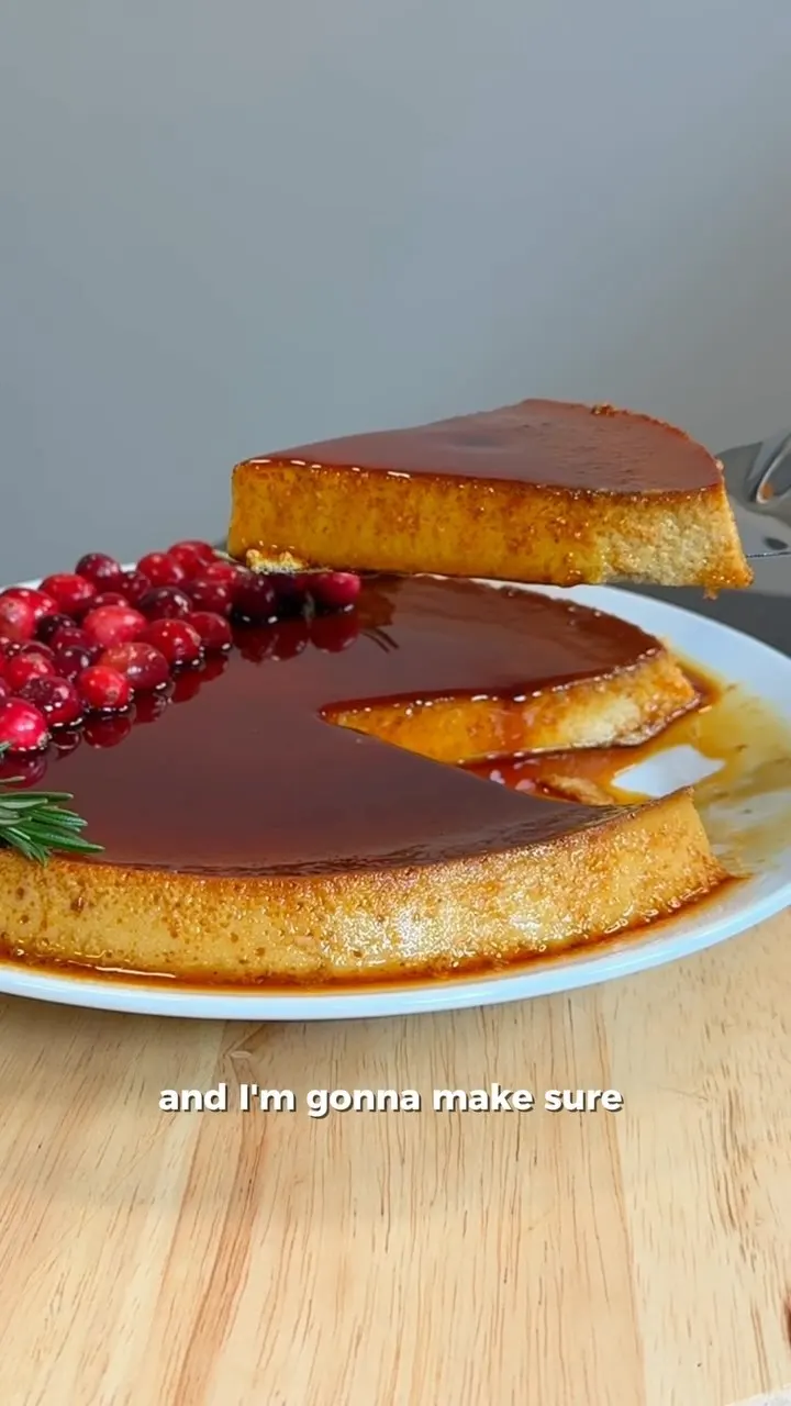 gingerbread-flan