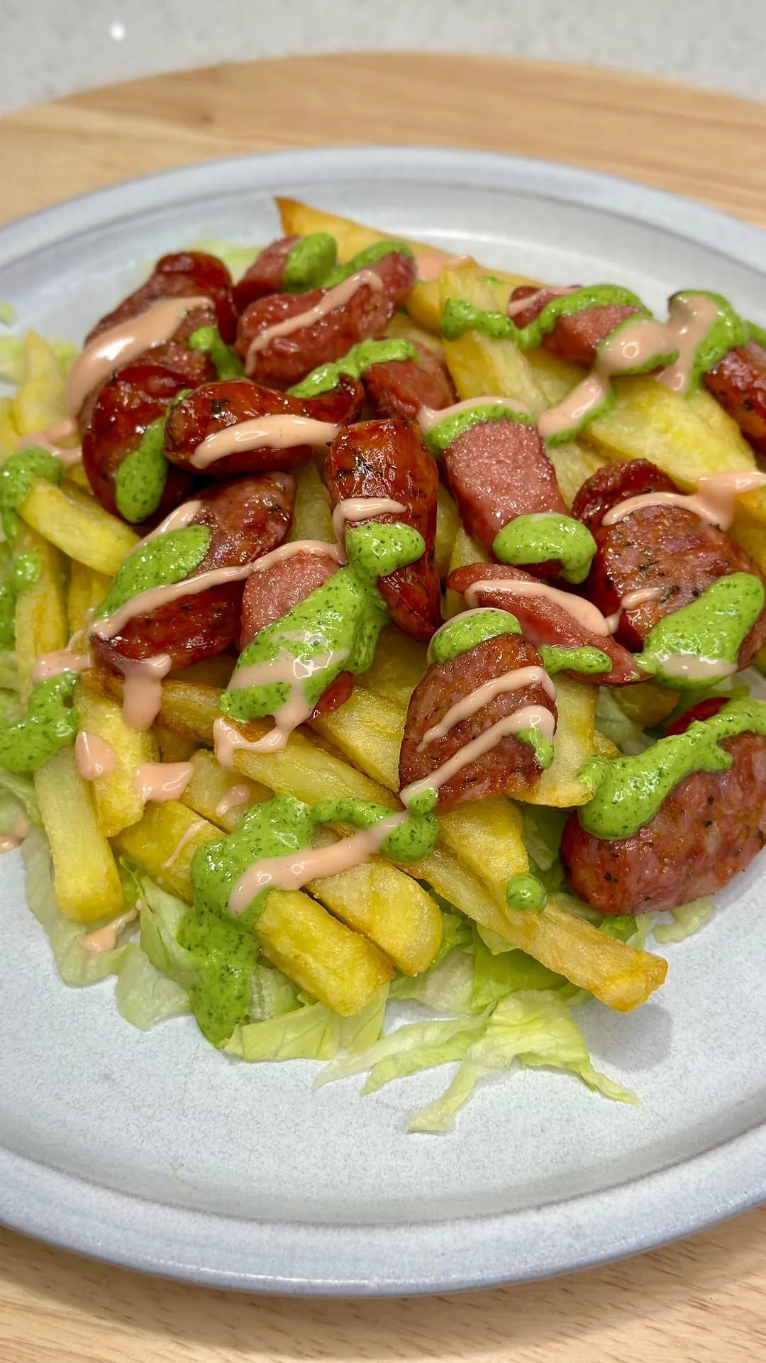 salchipapas