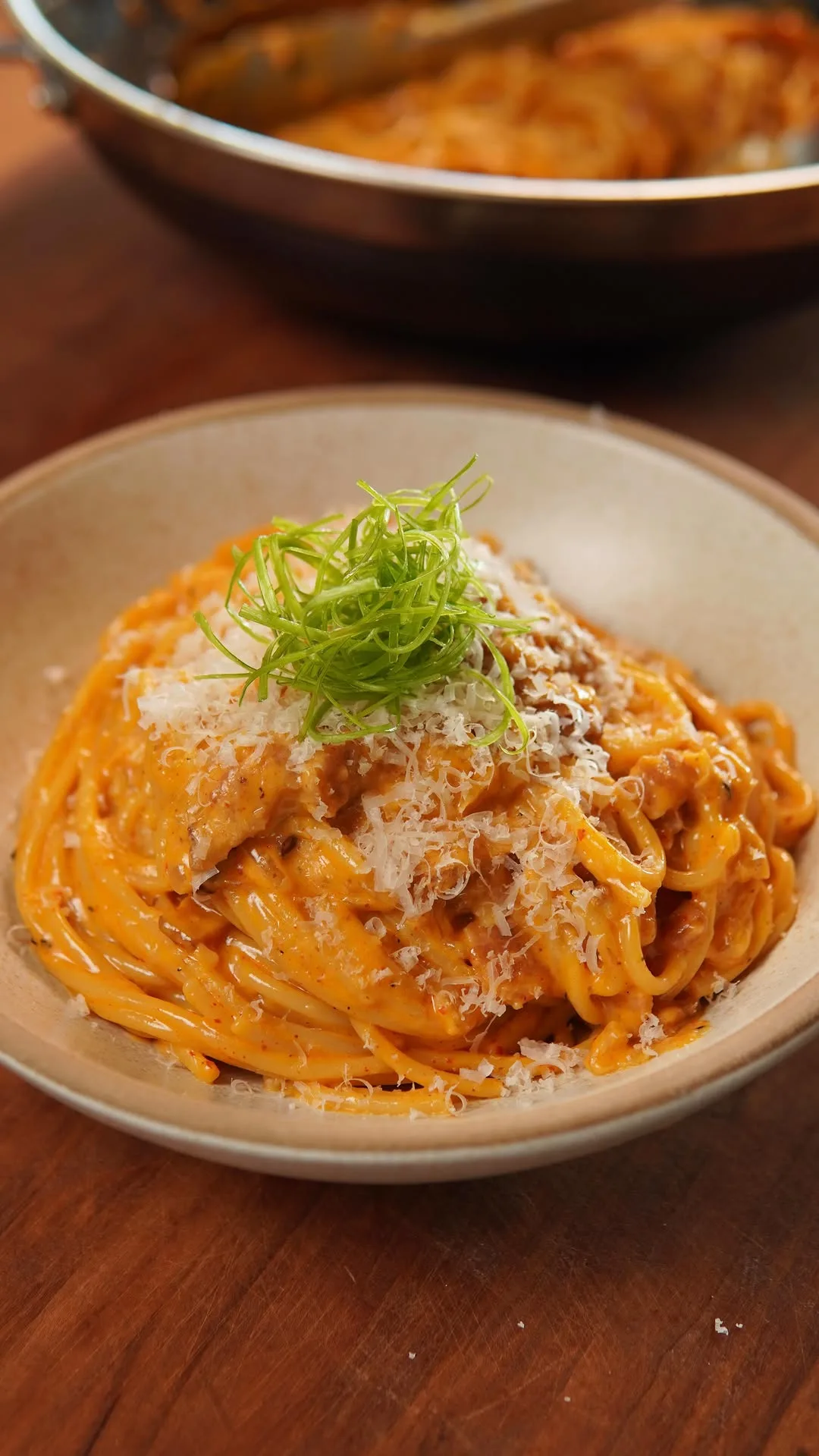 kimchi-bacon-pasta