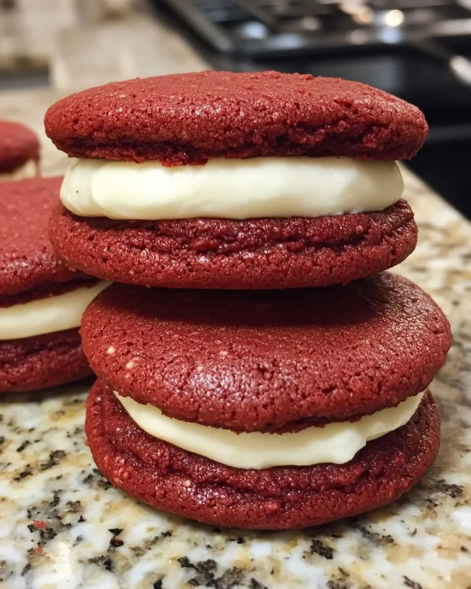 red-velvet-cookie-sandwiches-with-cream-cheese-filling