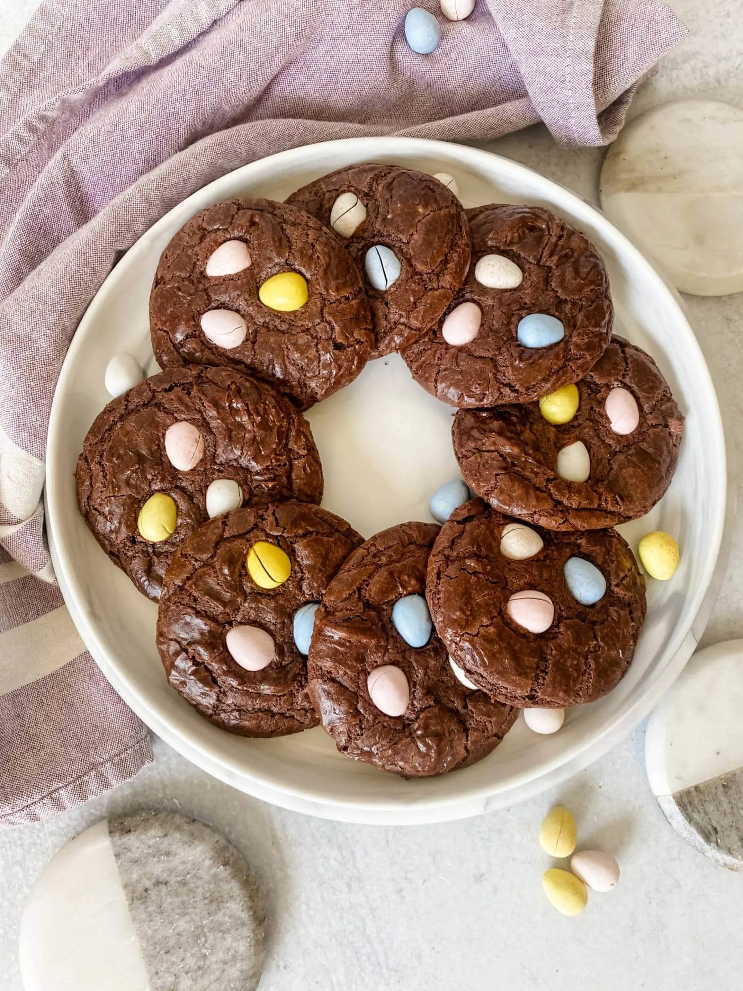 vegan-crinkle-brownie-cookies