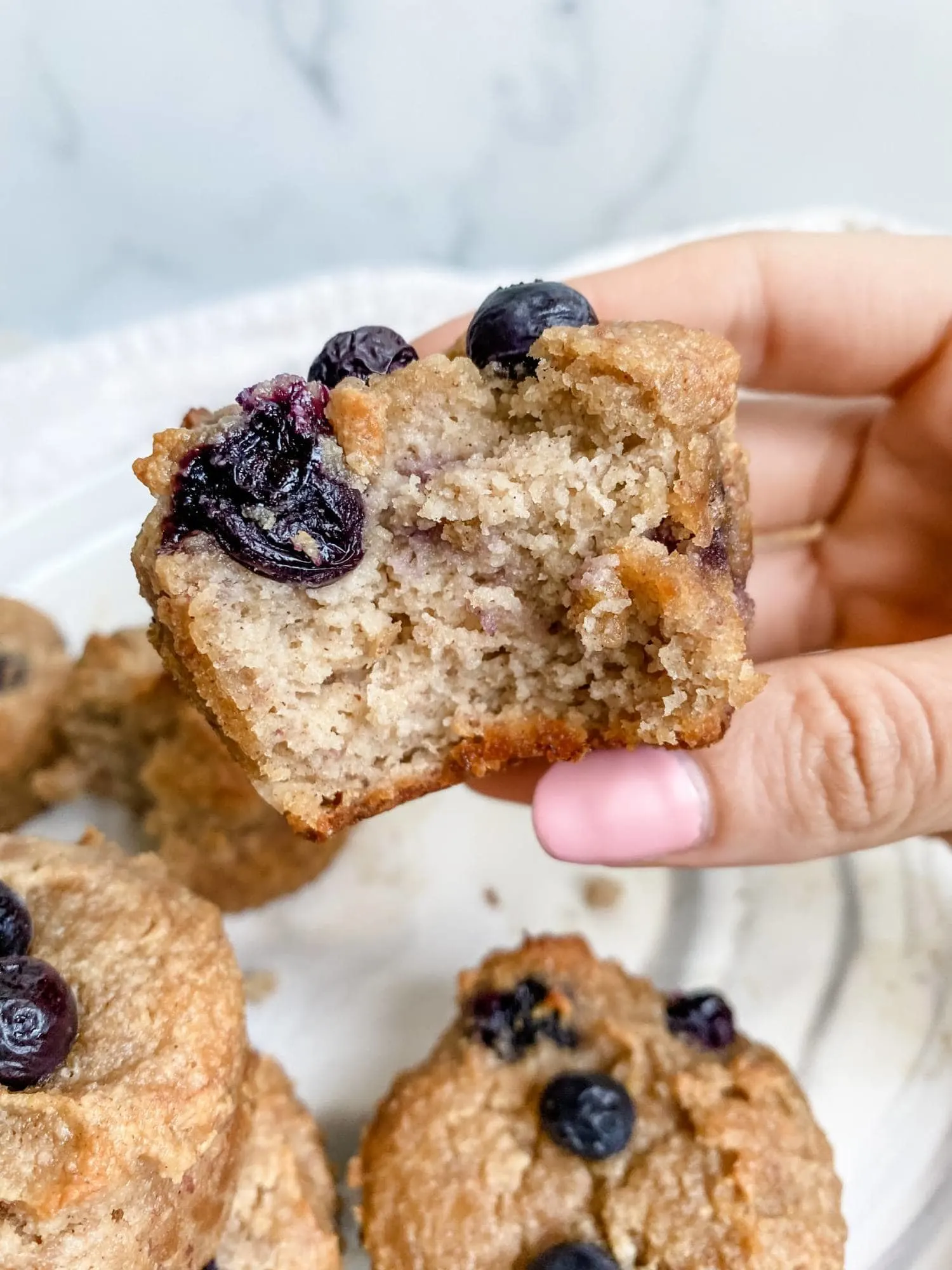 banana-blueberry-muffins