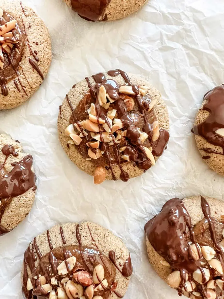 gluten-free-snickers-cookies
