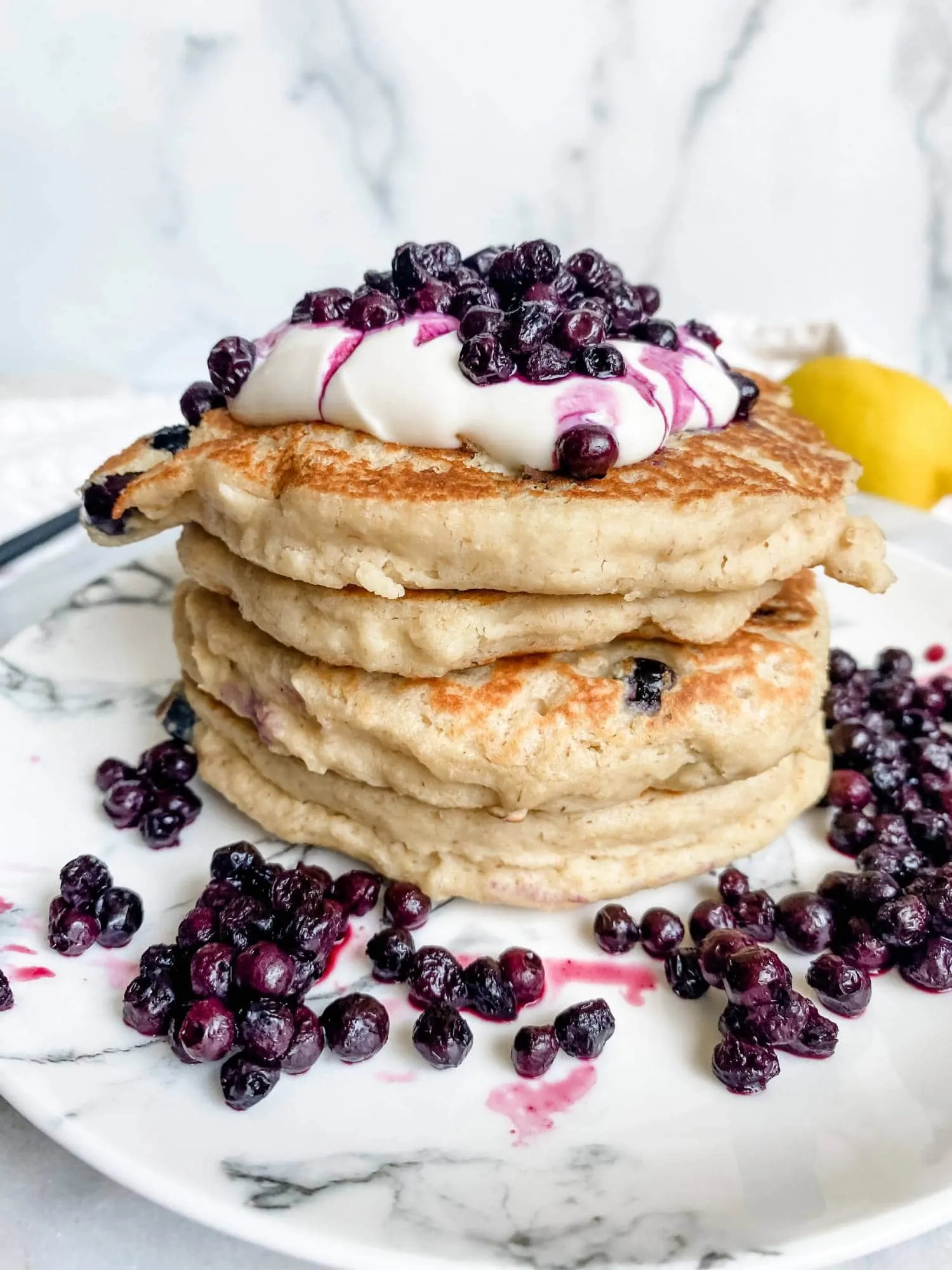 vegan-blueberry-lemon-ricotta-pancakes