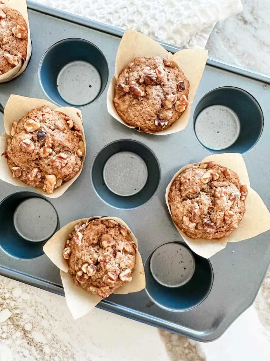 vegan-banana-nut-muffins