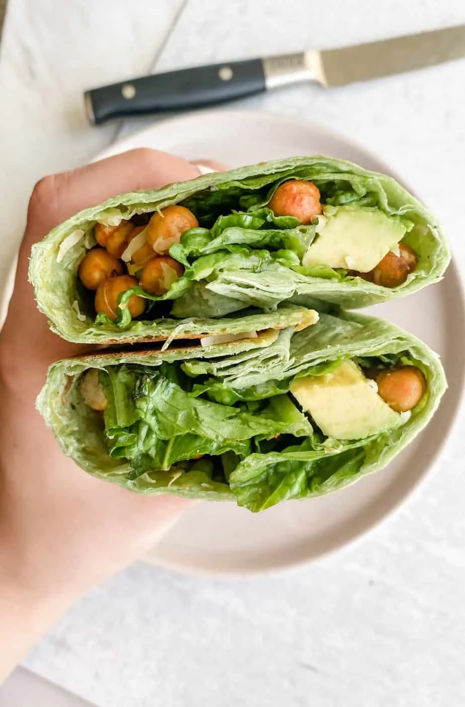 buffalo-chickpea-wrap