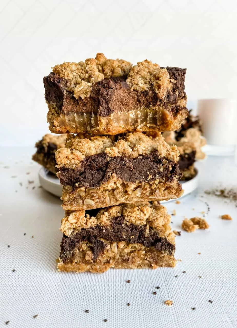 oatmeal-fudge-bars