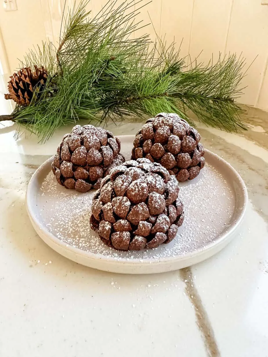 chocolate-pinecones
