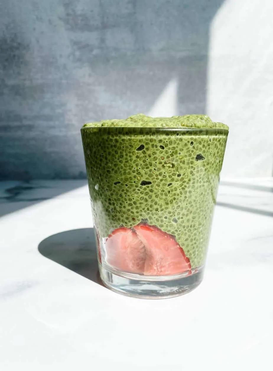 matcha-chia-pudding