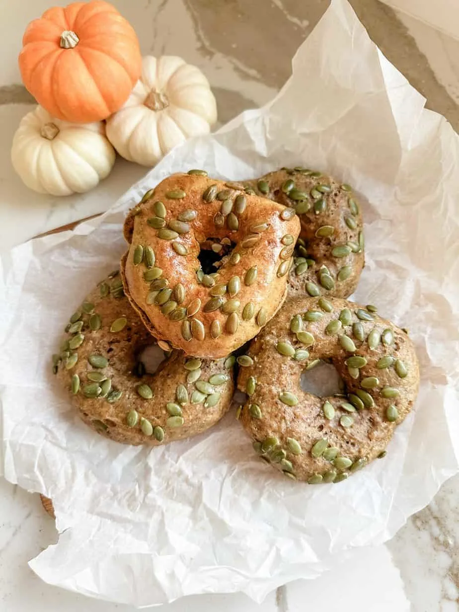 pumpkin-bagels