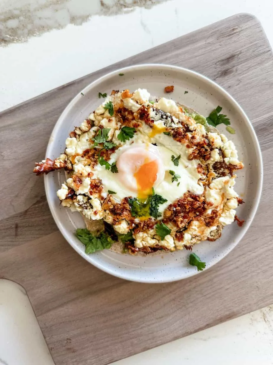 crispy-fried-feta-egg-tortilla