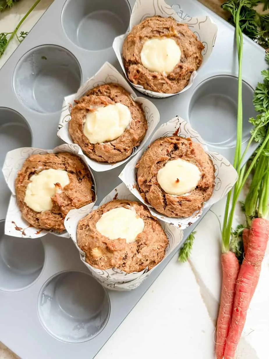 carrot-banana-muffins