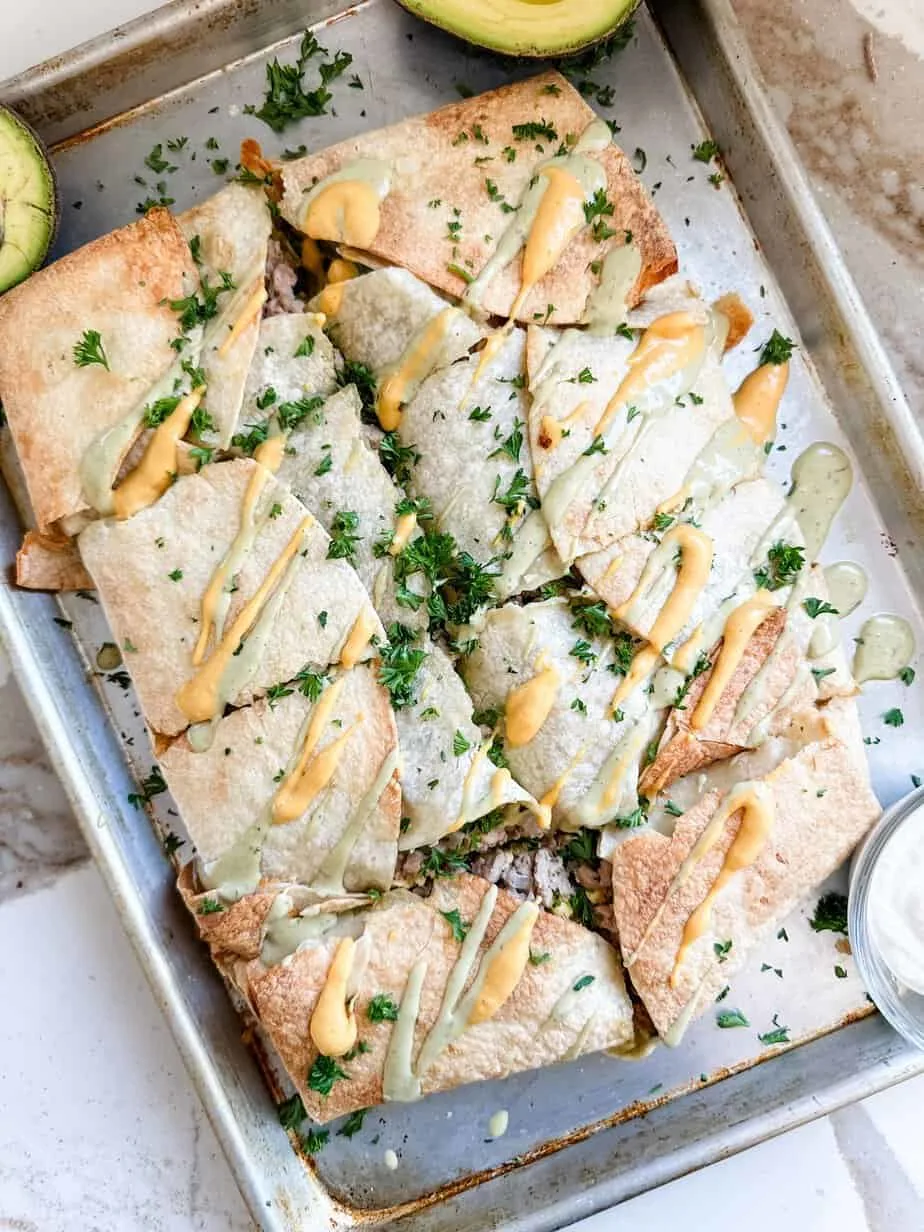 sheet-pan-breakfast-quesadilla