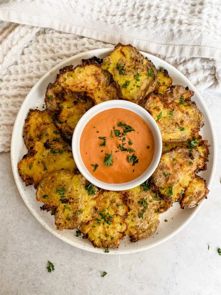 air-fryer-smashed-potatoes