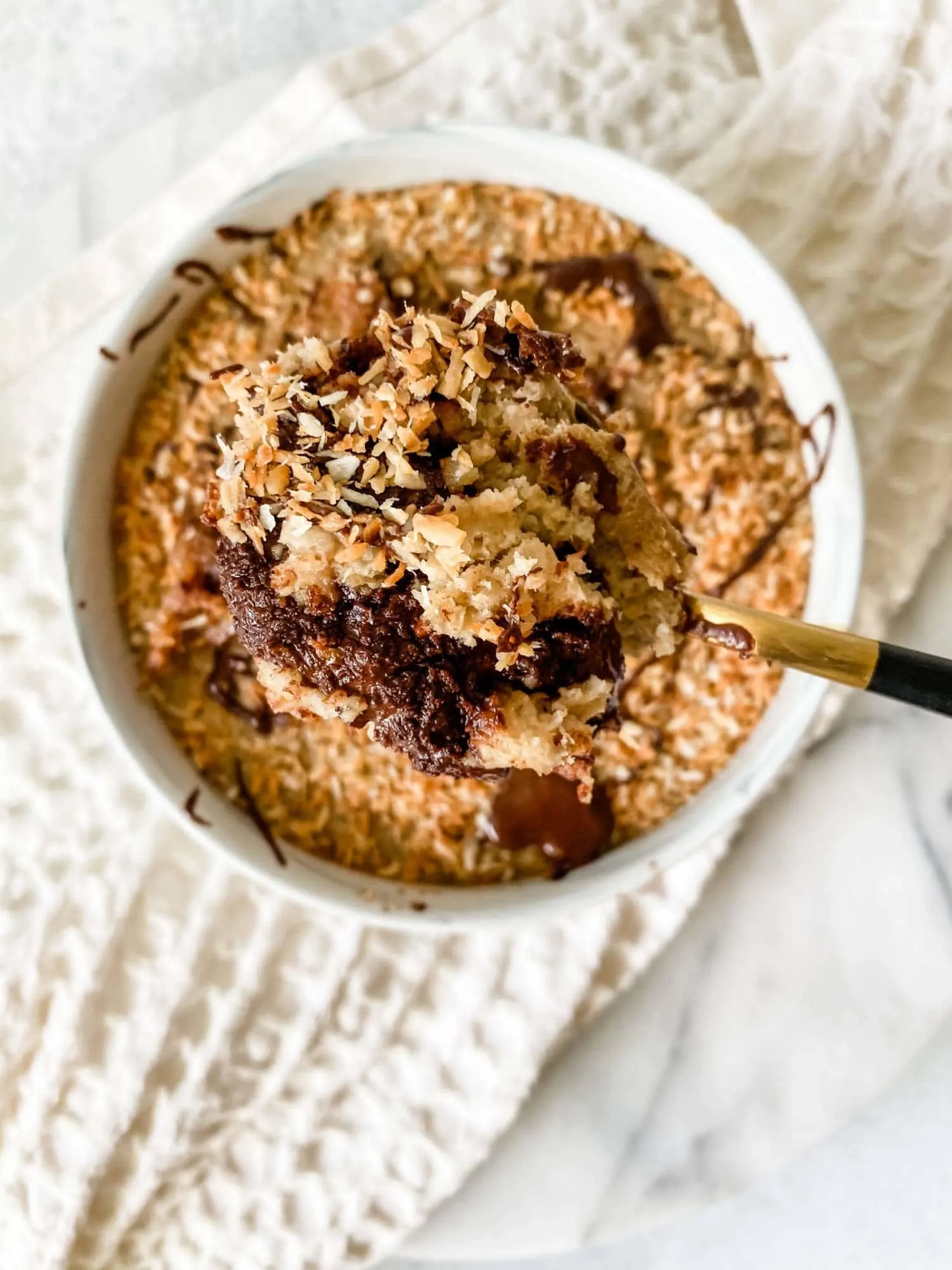 samoa-cookie-baked-oats