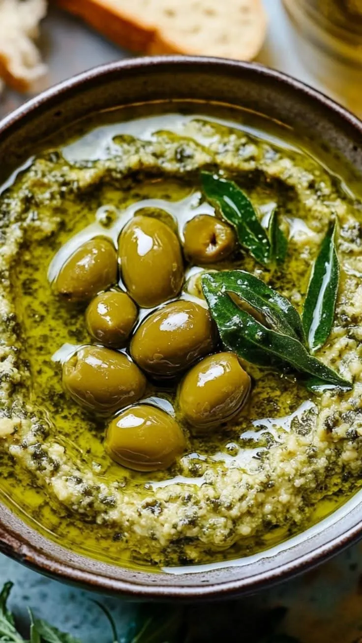 green-olive-dip