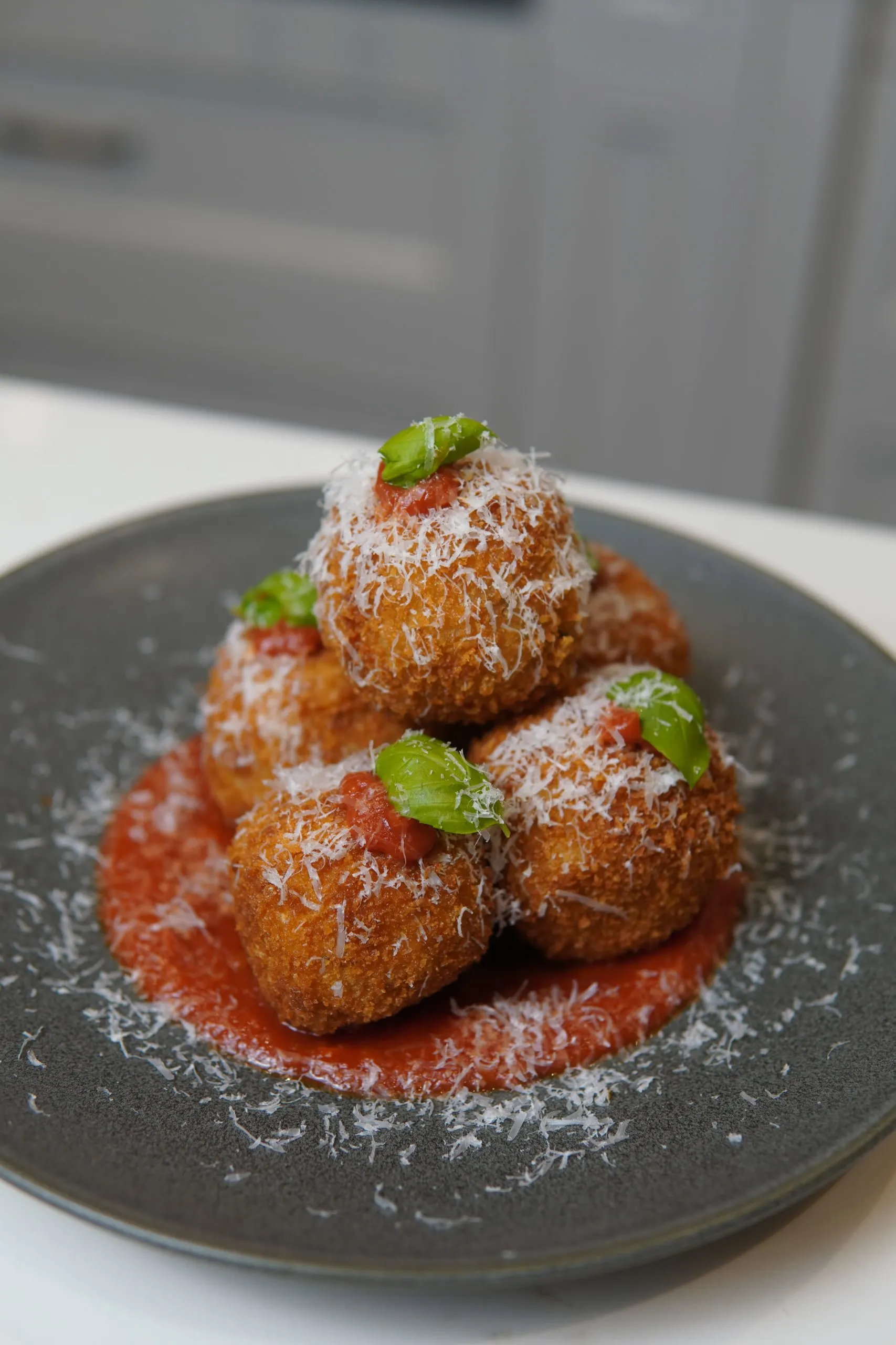 mushroom-arancini