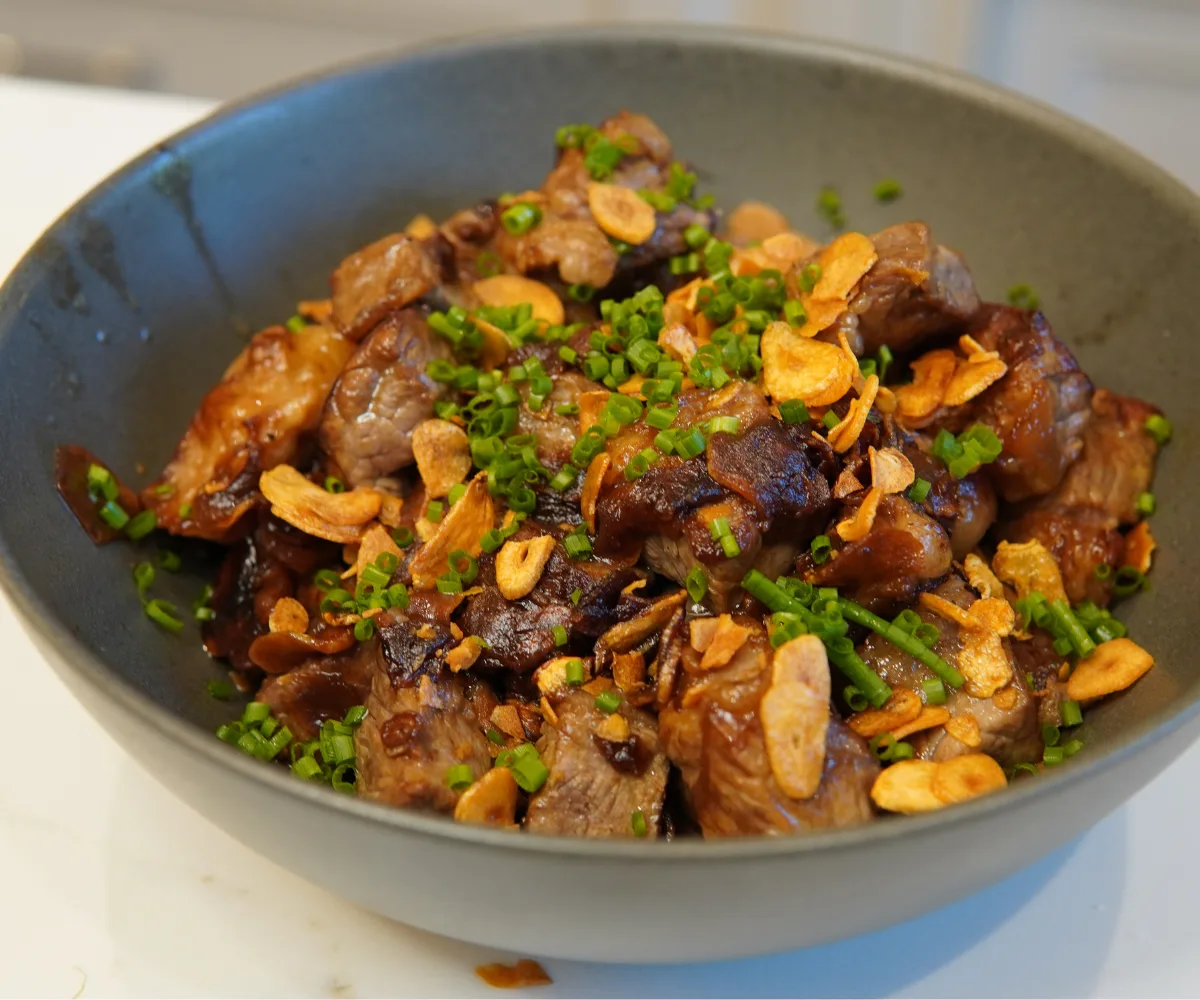 garlic-steak