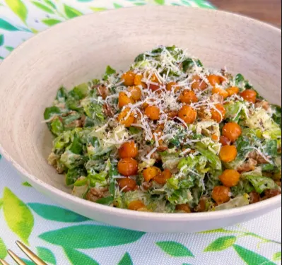 chickpea-caesar-salad