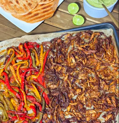 sheet-pan-mushroom-fajitas
