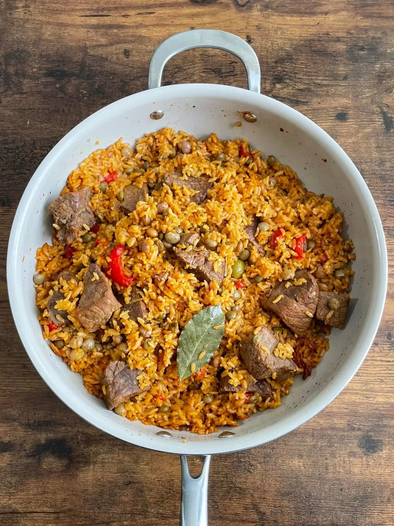 arroz-con-gandules-y-carne