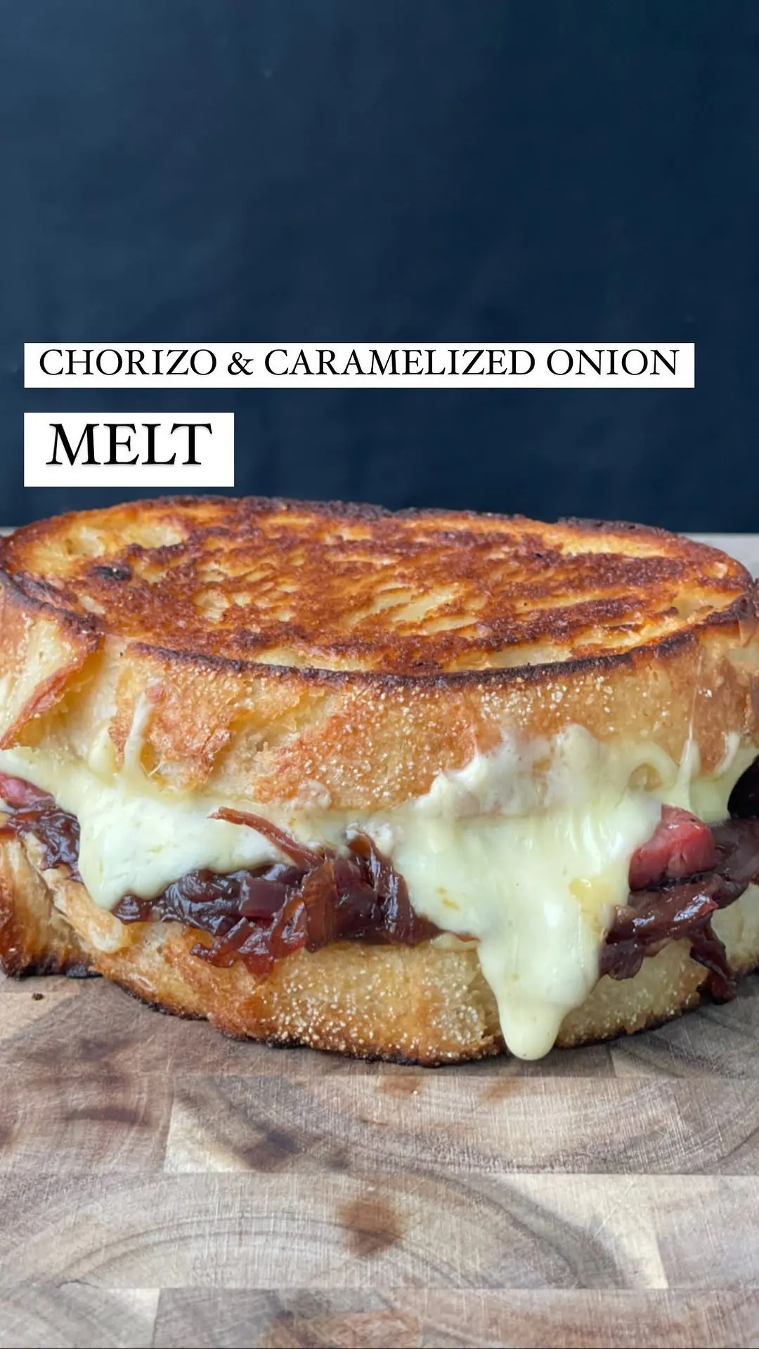 chorizo-melt-with-caramelized-onions